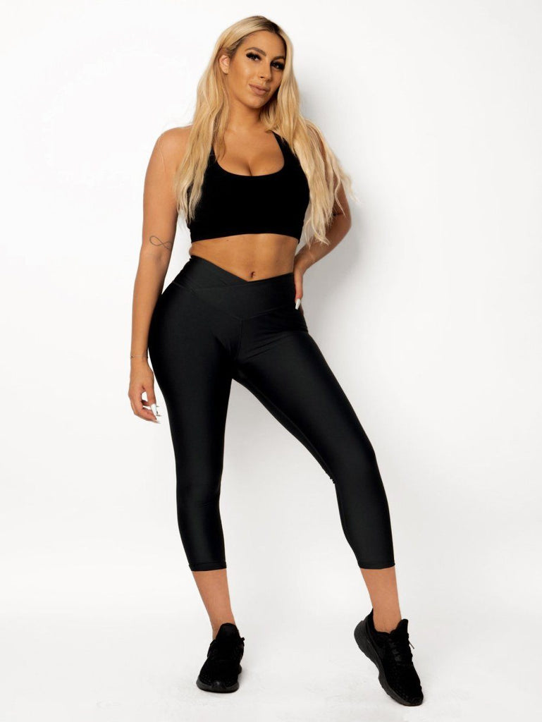 Obsession Capri Leggings | CLASSIC BLACK Leggings Obsession Shapewear 